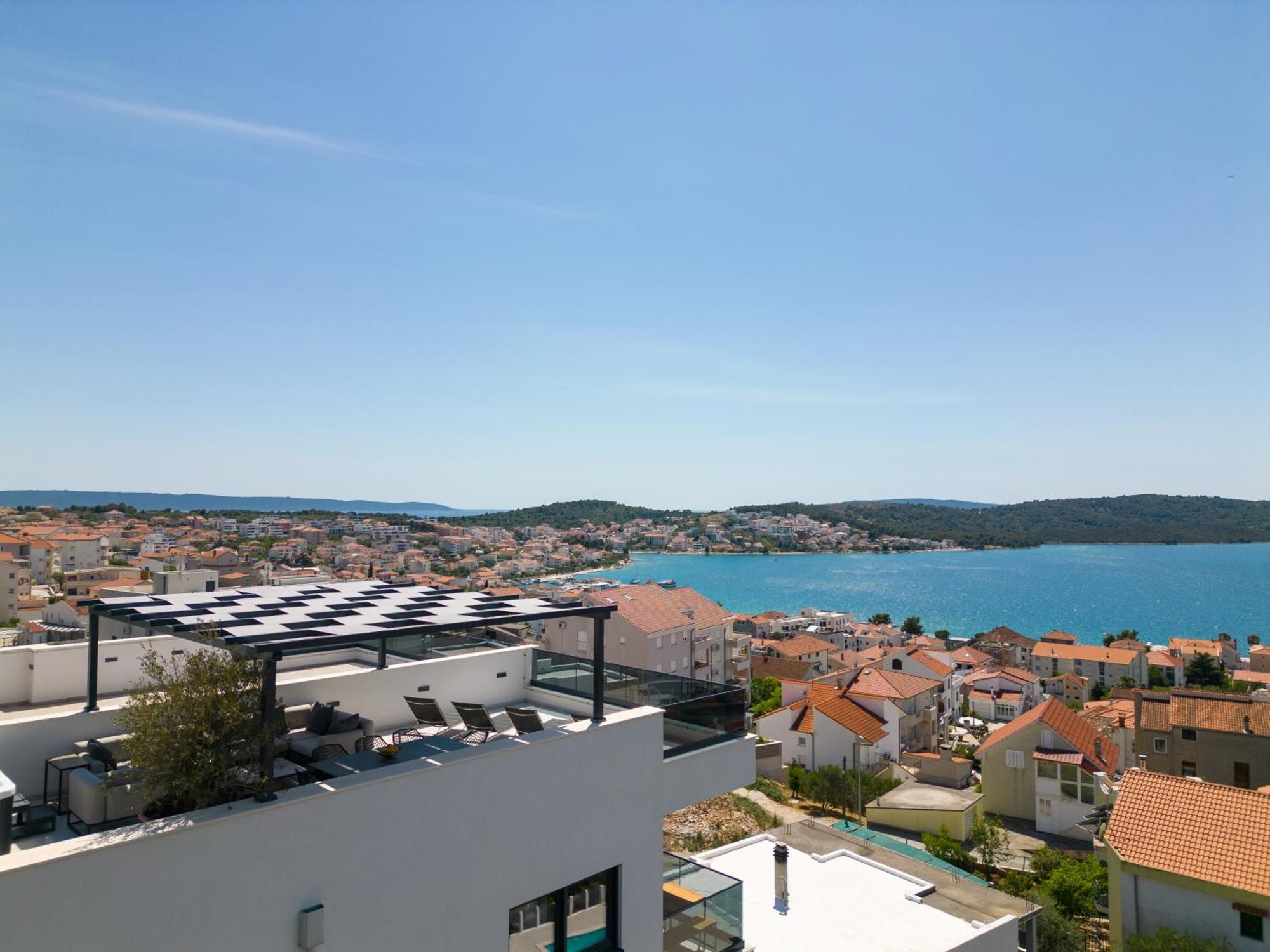 Penthouse Bluesky Apartament Okrug Gornji